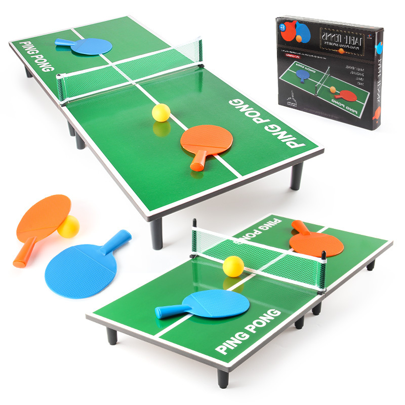 Настольная мини-игрушка BS Toy для мальчиков, портативная спортивная игрушка, деревянная настольная теннисная игра скоростного дока, настольная игра на продажу