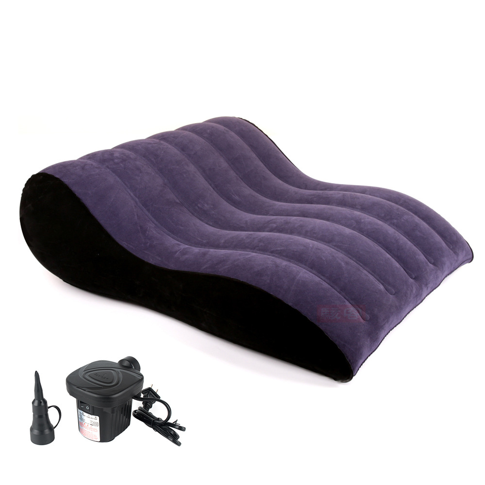 R Sex Sofa Inflatable Body Pillow Love Position Cushion SM Erotic Sex Furniture Wedge Pillow Recliner Bed Sex Equipment Toys