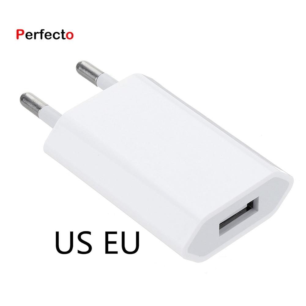 Заводская низкая цена 5V1A США ЕС Быстрая зарядка Usb зарядное устройство для iPhone настенное зарядное устройство