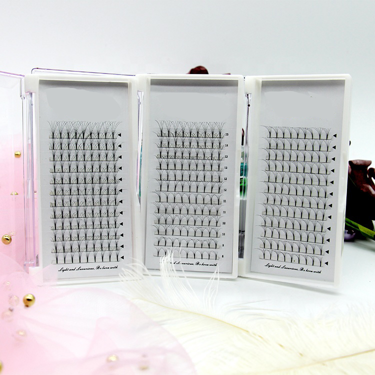 fast easy fanning faux mink volume 0.7 mink easy fan eyelash extensions