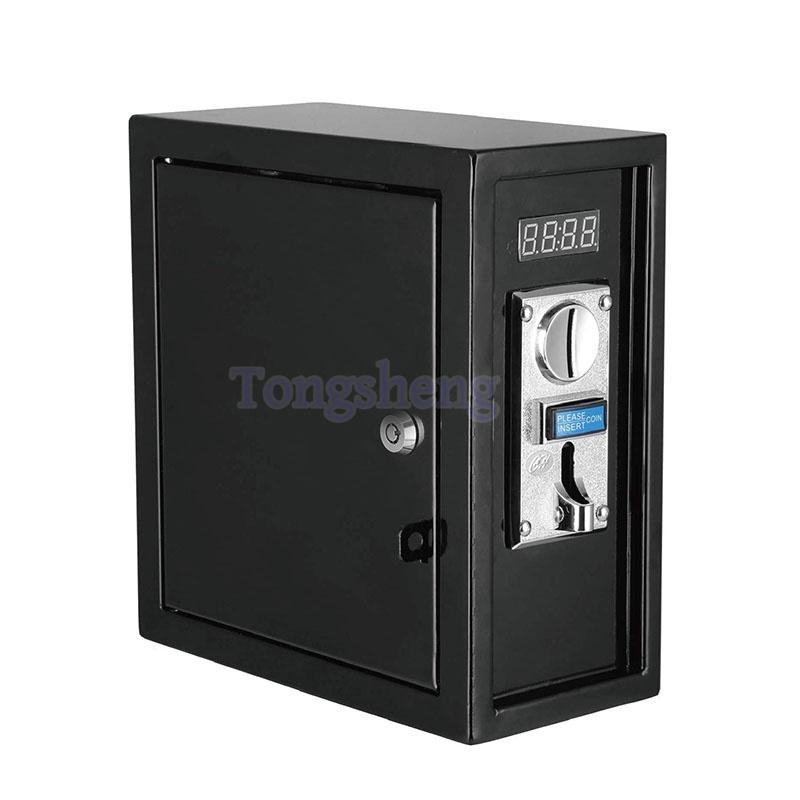 Coin Operated Electric time Controller Box for washing machine timer control box with 6 values multi coin acceptor