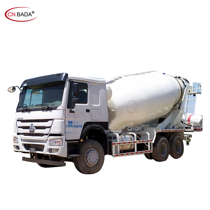 6x4 10 Wheel heavy duty ready mix concrete mixer truck new condition used howo euro 2 concrete mixing truck