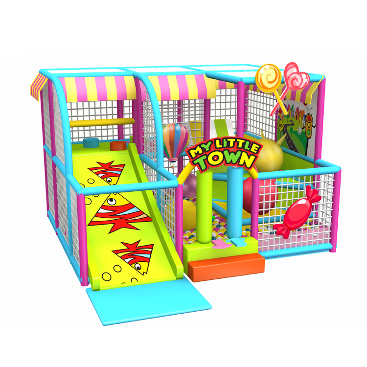 Topkidsplay, низкие цены, оборудование для горки маленького размера, Детская крытая игровая площадка