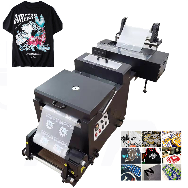 Doyan DTF A3 Printer Size L1800 Heat Transfer Printer For Pet Film Printing With Shaking Powder Machine