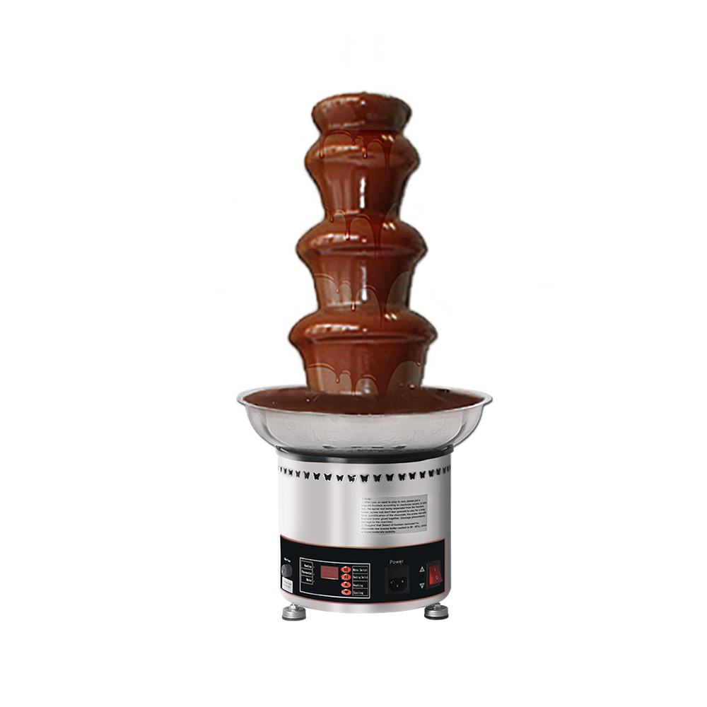 Шоколадный фонтан GZKITCHEN, 3 кг, 4 яруса, 110 В/220 В/240 в, 30-110 градусов