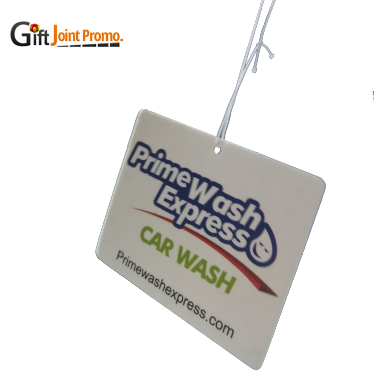 Paper scent car shape air freshener for gifts and souvenir fresh car air freshener