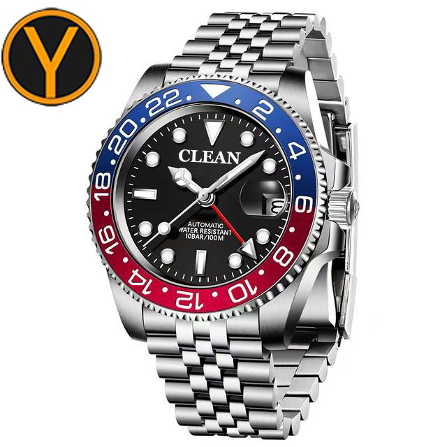 Clean Factory 116710 версия 3186 автоматический механизм 904L светящиеся часы для дайвинга GMT, теперь самая сильная версия