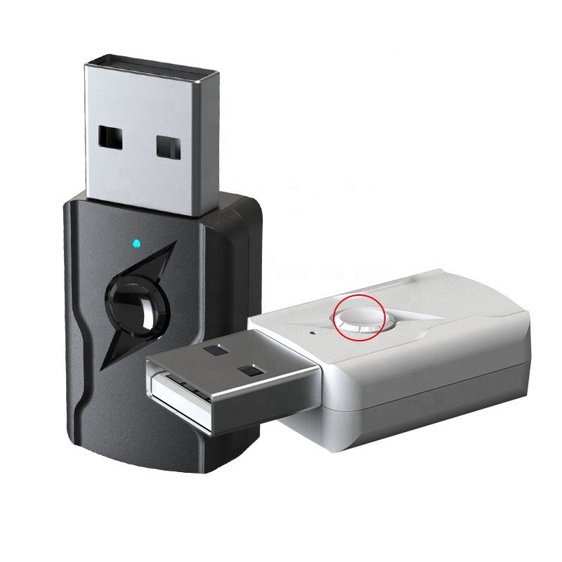 Приемник-передатчик USB BT 5,0, 4 в 1, адаптер EDR, ключ 3,5 мм, AUX для ТВ, ПК, наушников, домашняя стереосистема, автомобильное Hi-Fi-аудио