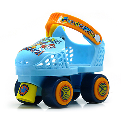 HS-K001 Adjustable Quad Skates Eight Flashing Wheels Children's Roller Skates Pulley Speed Skating Roller Boys 27.5*10*24 45 Lbs