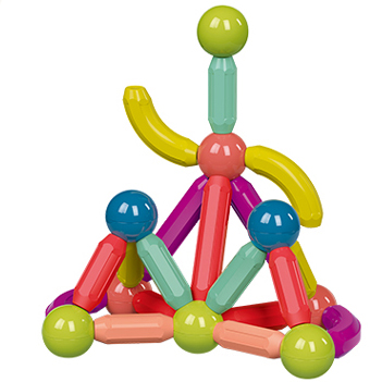 36pcs Children's Toys Magnetic Sticks Building Blocks Construction Toys, Preschool Educational Magnets Stick Toys