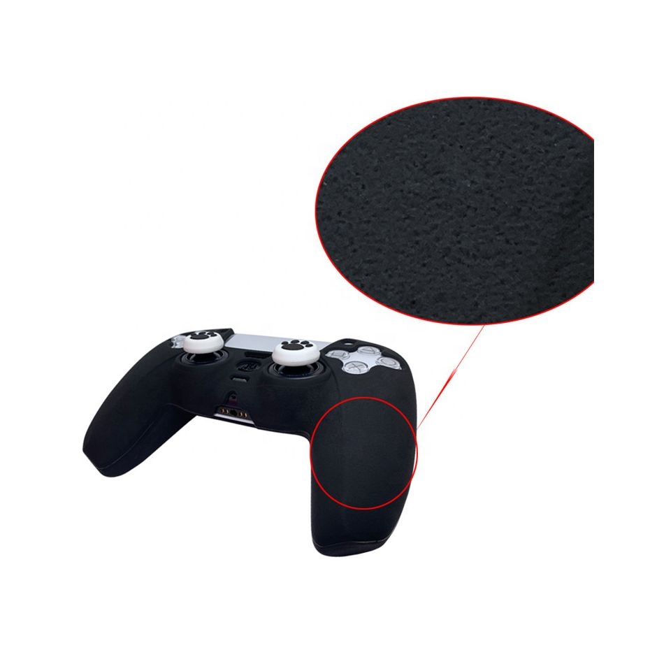 Резиновый игровой чехол для контроллера Ps5, горячее предложение, Цветной силиконовый чехол
