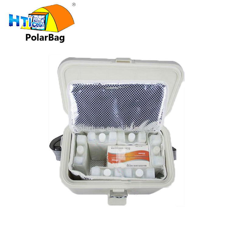 BSCI ISO9001 Hot Sale Eco Friendly Medicine Vaccine Carrier Box Portable Hard Ice Picnic cool Cooler Box Customized Logo