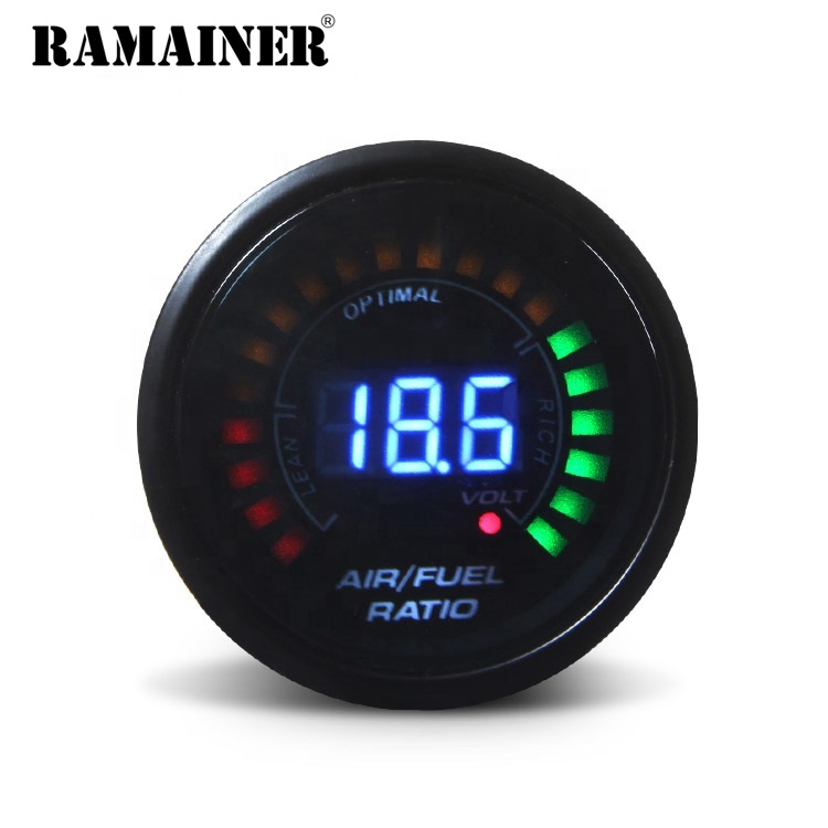 Ramainer 2 дюйма 52 мм светодиодный digitalnarrowband расхода воздуха черный уход за кожей лица монитор гоночный датчик без кислорода датчик Лидер продаж