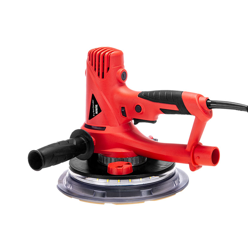 Power 220-240/110V drywall sander machine crodless electric drywall sander with led light