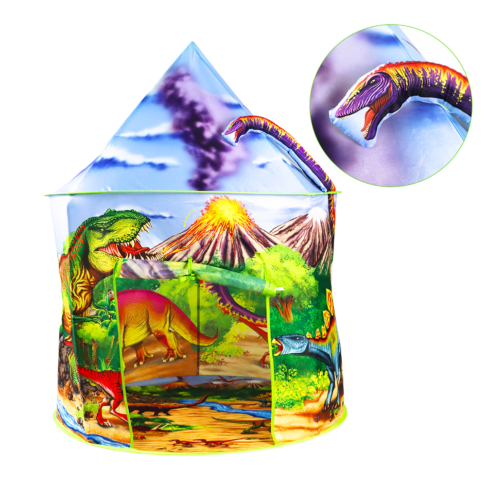 Детская игровая палатка SISLAND Dinosaur, портативная игровая палатка для детей