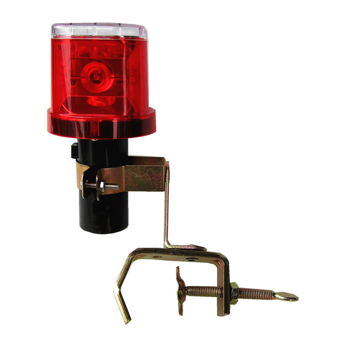 Traffic Cone LED Flashing Solar Barricade warning Strobe Light using for road safety