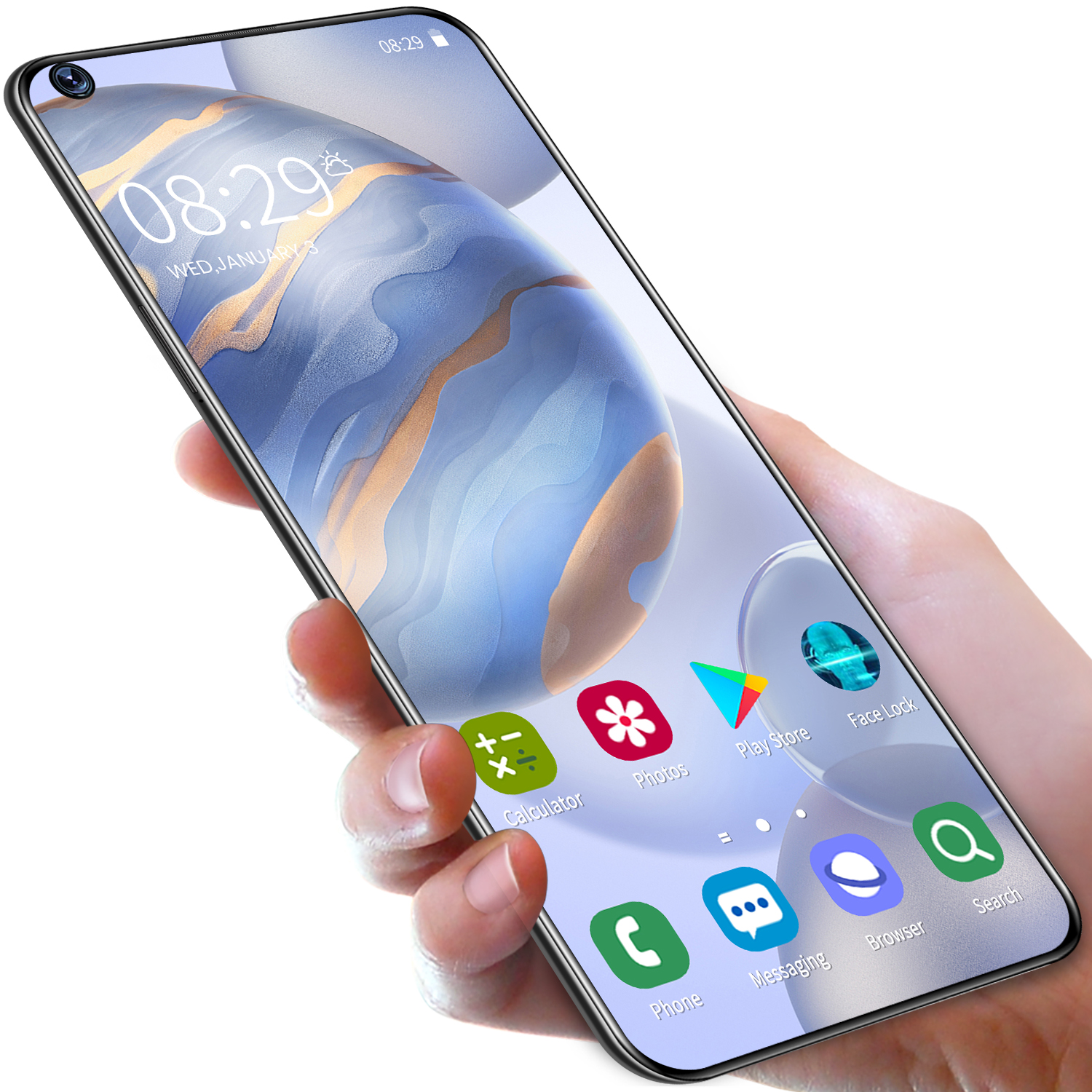 Новый мобильный телефон SNMSING S20 + Android 3G 4G 5G сеть 12 Гб + 512 Гб 7,2 дюймов полный дисплей Мобильный телефон Смартфон