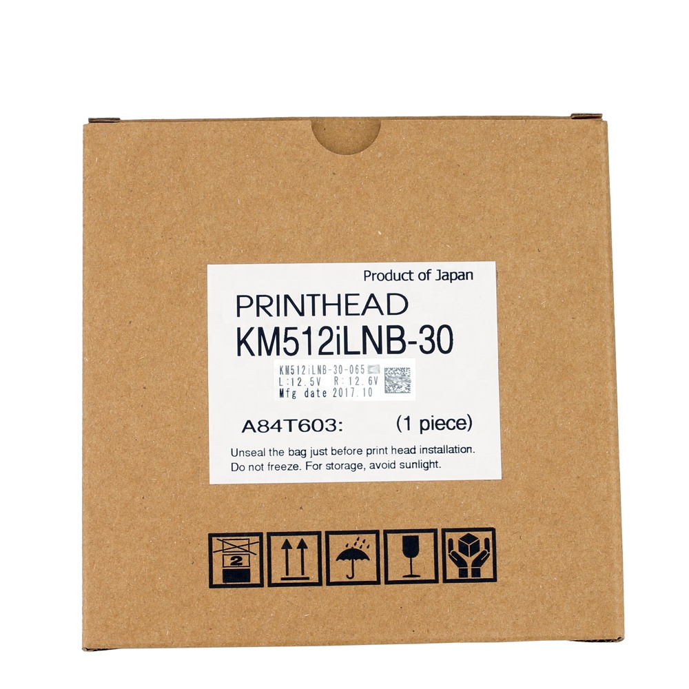 Печатающая головка KM512iLNB для Konica Minolta 512i, печатающая головка 30pl с растворимыми чернилами