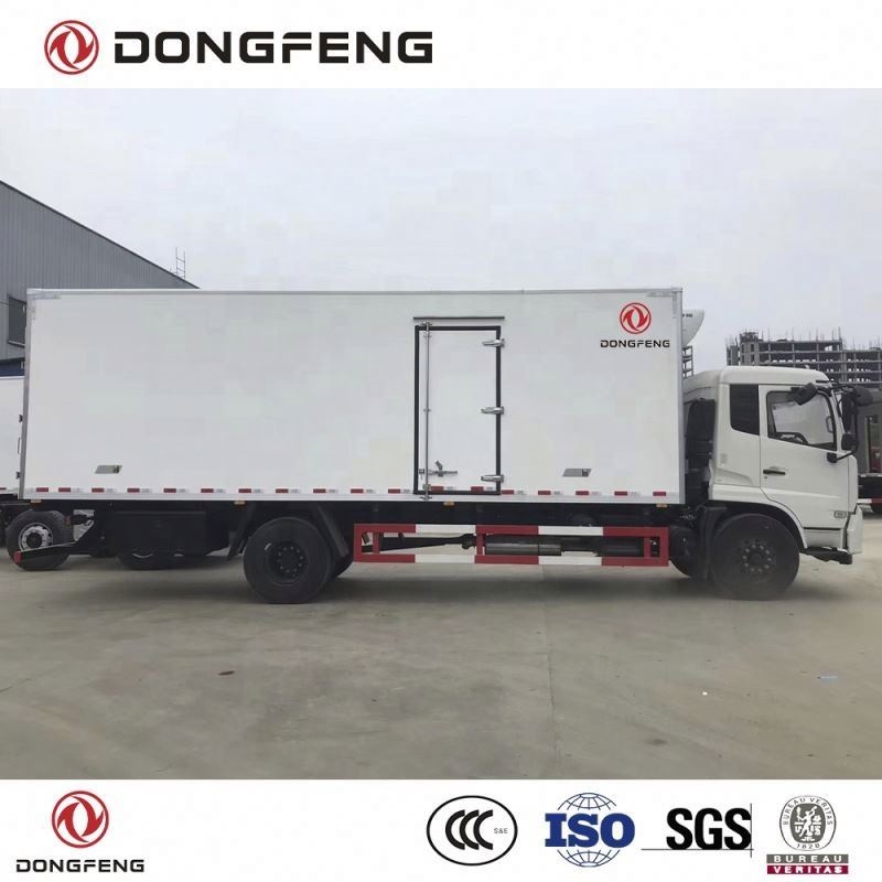 Dongfeng, грузовик-фургон с крыльями под заказ, охлаждающий грузовик