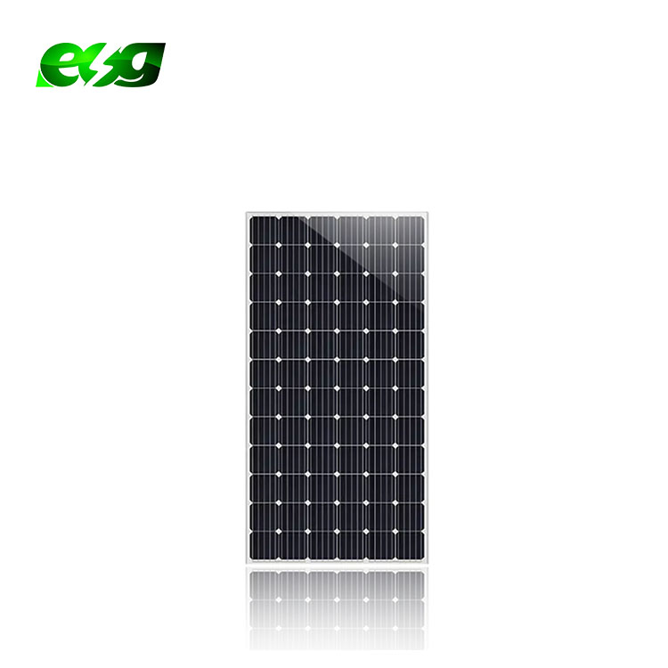 ESG black solar panel with frame 360w 365w 370w poly paneles solares for home use paneles solares