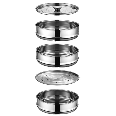 Stackable Steamer Insert Pans-Baking, Suitable for Casseroles, Lasagna , collocate with Pressure Cooker,