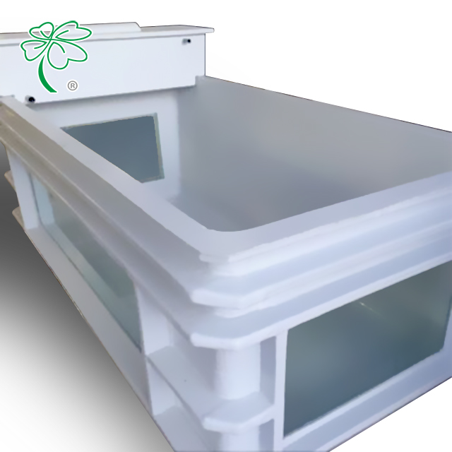 aquaculture fiberglass fish farming tank with window aquarium fish water tank