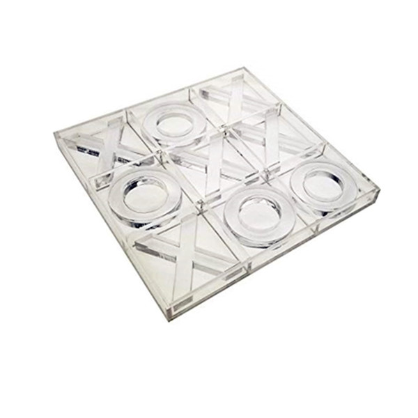 Ясно пользовательские Tic Tac Toe горячие Акриловые Tic Tac Toe игры
