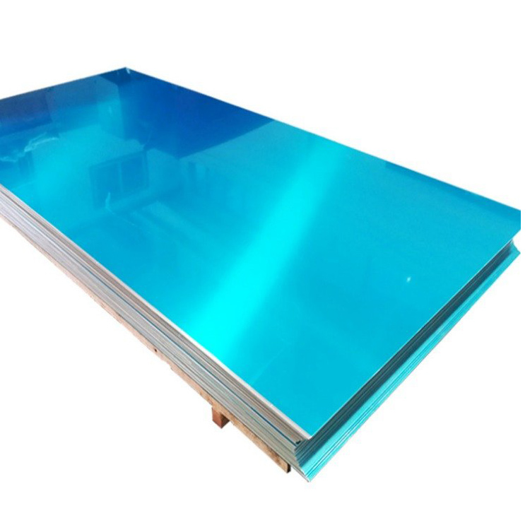 Brushed hairline oxidation PS mirror checkered embossed 7475 alloy aluminum plate