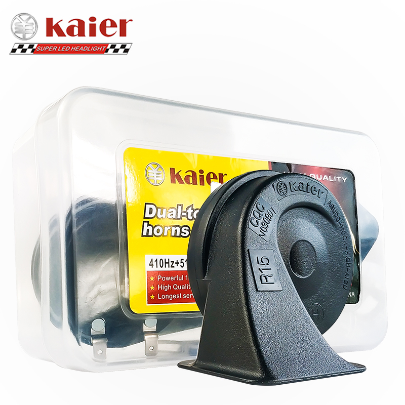 Kaier 12 В R15 335 Гц/400 Гц супер громкий тональный громкий двухтональный и низкотональный радиатор