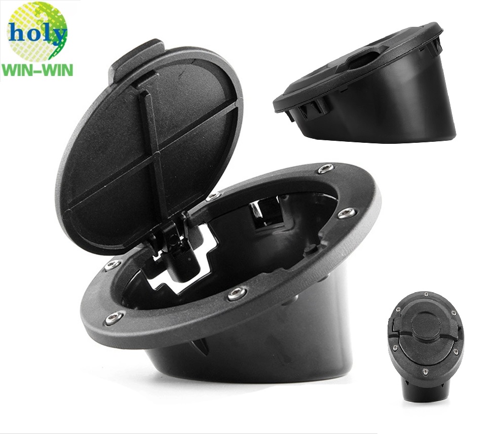 Hot Sales Auto Spare Parts Aluminium Gas Tank Cap/ Quick Fuel Filler Cap Custom Design CNC Machining Oil Cover for Jeep Cars