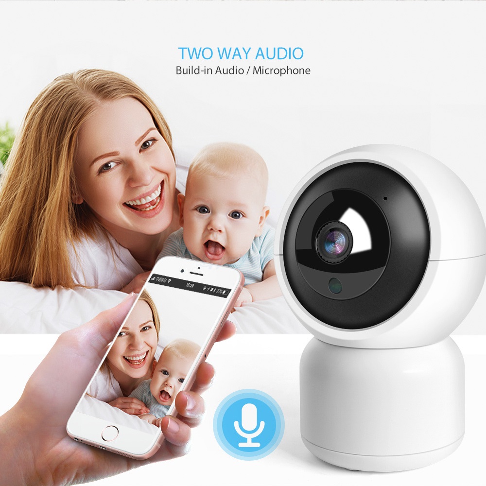 IP-камера Tuya с управлением через приложение Smart Home, Wi-Fi, 1080P/720P HD
