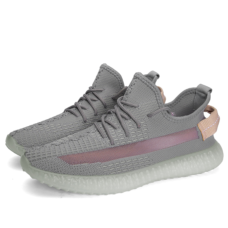Coconut 350 500 700 Popcorn running Shoes for men and women Fashion fly weave breathable sneakers for men and women