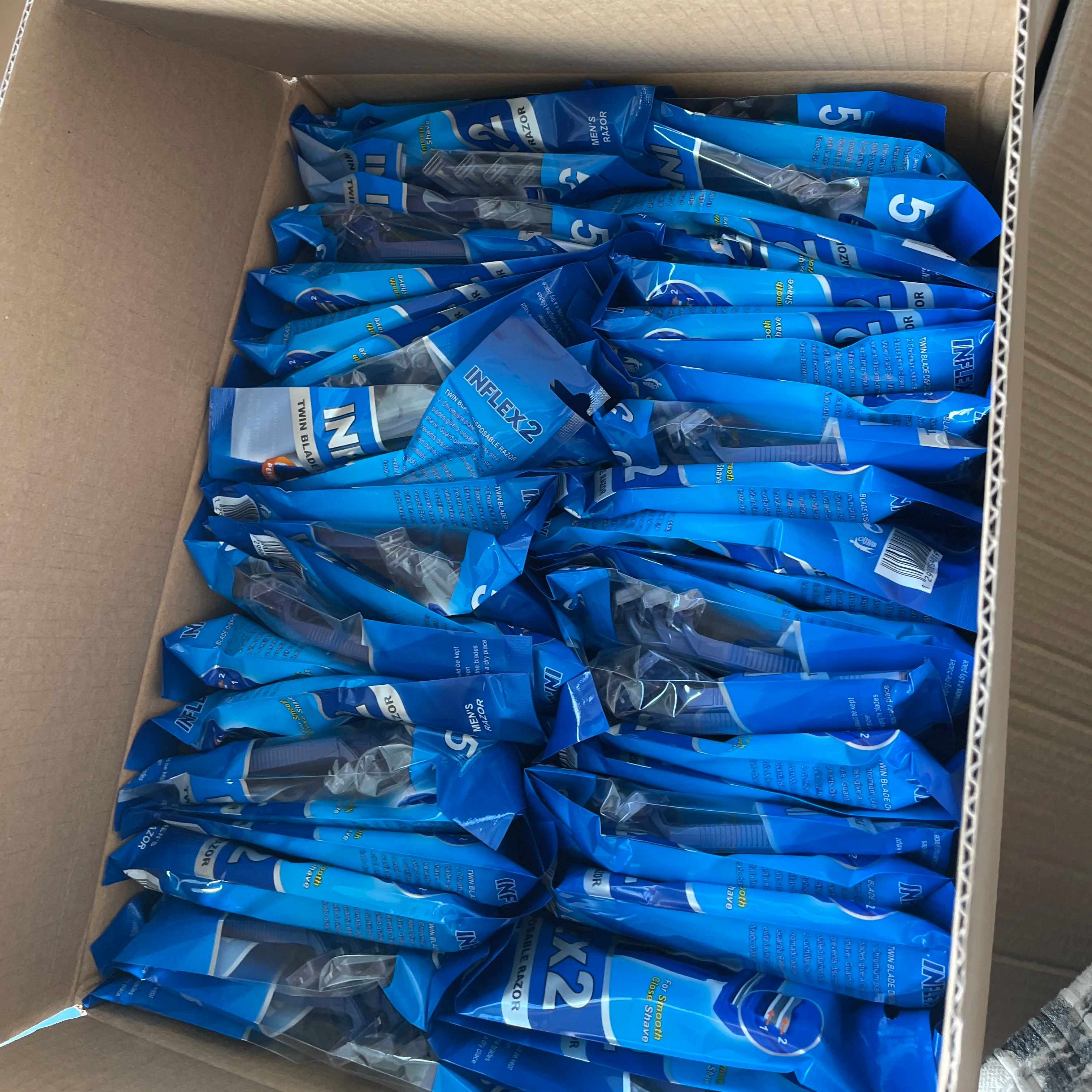 Color Box Blades Razors Men Wet Shaving Products Razor Shaving 6 Blade with Soap and Plastic Disposable for Ladies No Wet Face