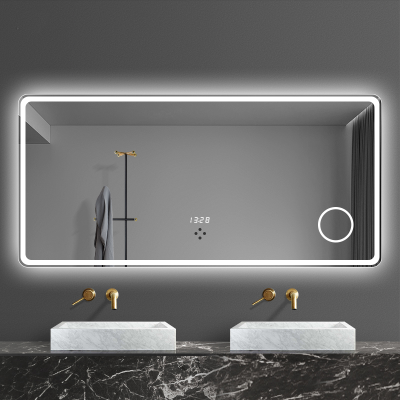 Hot sales in factories beauty led light cosmetic mirror Smart lighting salon mirror Bathroom wall LED wall mirror