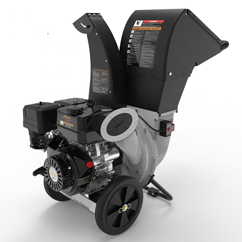 Дробилка для древесины 18HP 457cc бензиновый двигатель ATV барабан дробилка машина/дробилка для древесины