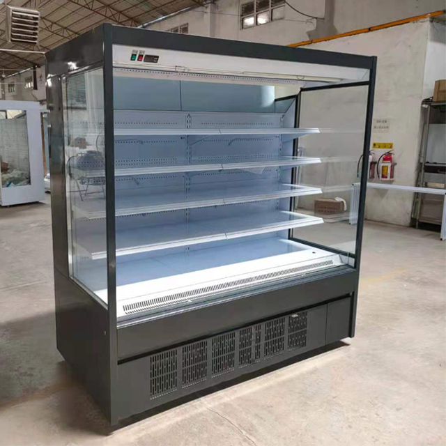 refrigeration equipment commercial supermarket refrigerator multilayer display open air cooling chiller