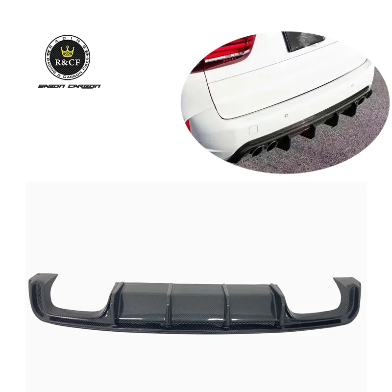 F85 X5M Vor-style Rear Bumper Spoiler Diffuser Lip For BMW F85 X5M