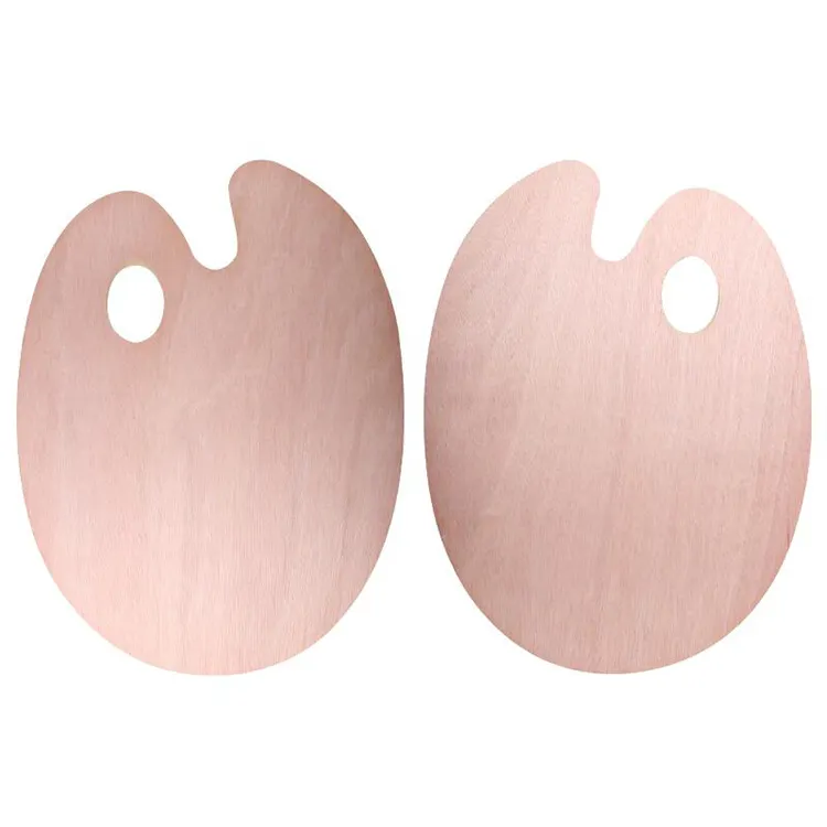 Can Be Customized Size Oval Or Other Shapes Of Wooden Palette