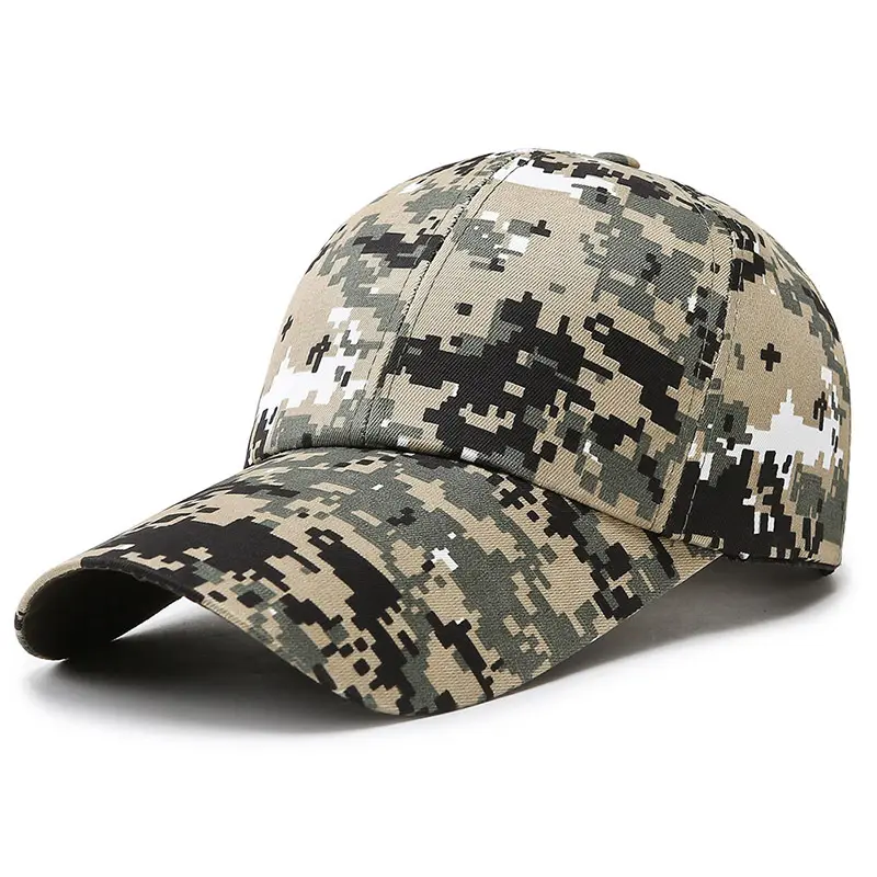 Wholesale Cheap Outdoor Loop Hook Trucker Hats Caps Patches Camo Baseball Dad Cap