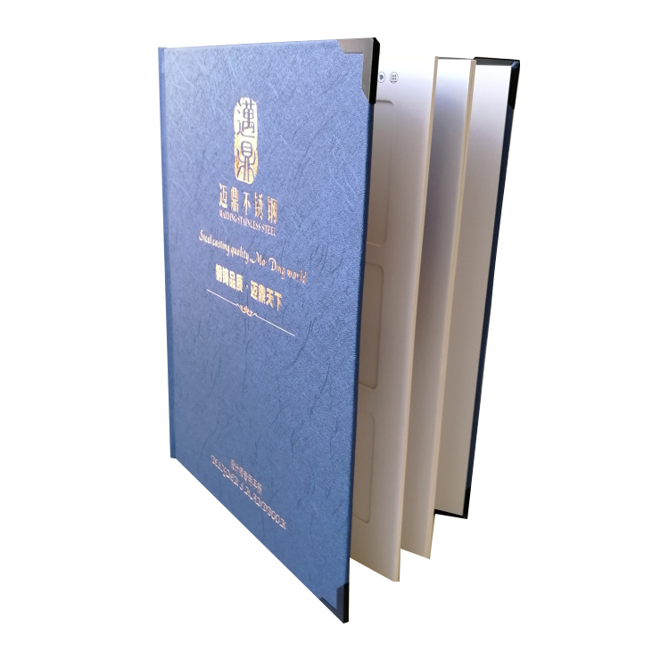 Золото фольга тиснения кожа бумага каталог доска книга углу защиты сталь мебель дизайн Декор литье каталог