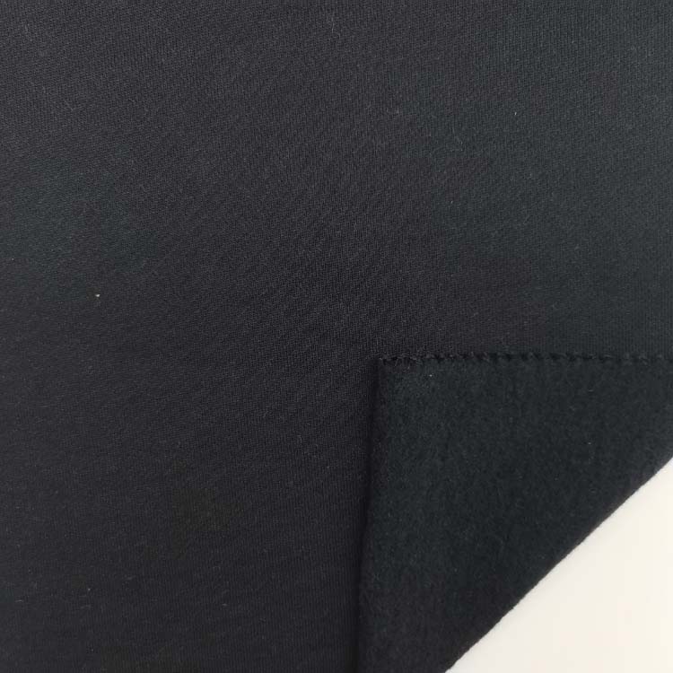 Custom Logo Heavy Weight 100% Cotton French Terry Fabric Knitting Fleece Fabric For Hoodies