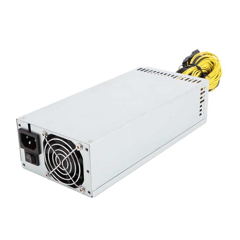Одноканальный 2U 2000W бесшумный электропитанием компьютер 1800W2200W2400W2500W видеокарта платформа блок питания