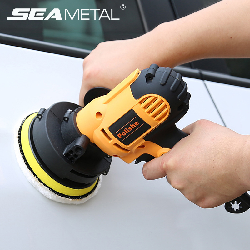 Car Polishing Machine 5inch 125mm Dual Action Auto Polisher Variable Speed Sander Buffing Kit Car Waxing Tools and Machine