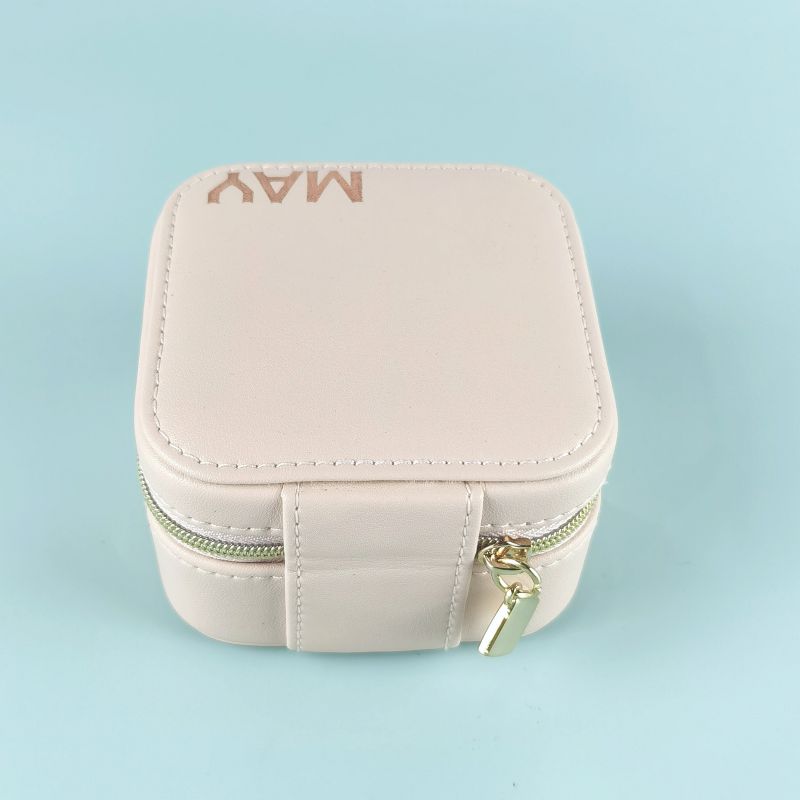 2021 hotsale PU leather jewelry box,Beauty container Necklace Birthday gift box,Make lipstick Storage Box