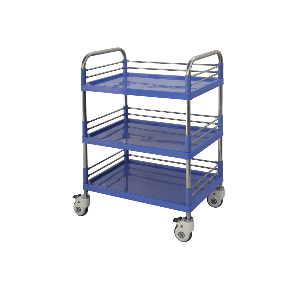 ABS Trolley Treatment Medical Emergency Trolley For Safe