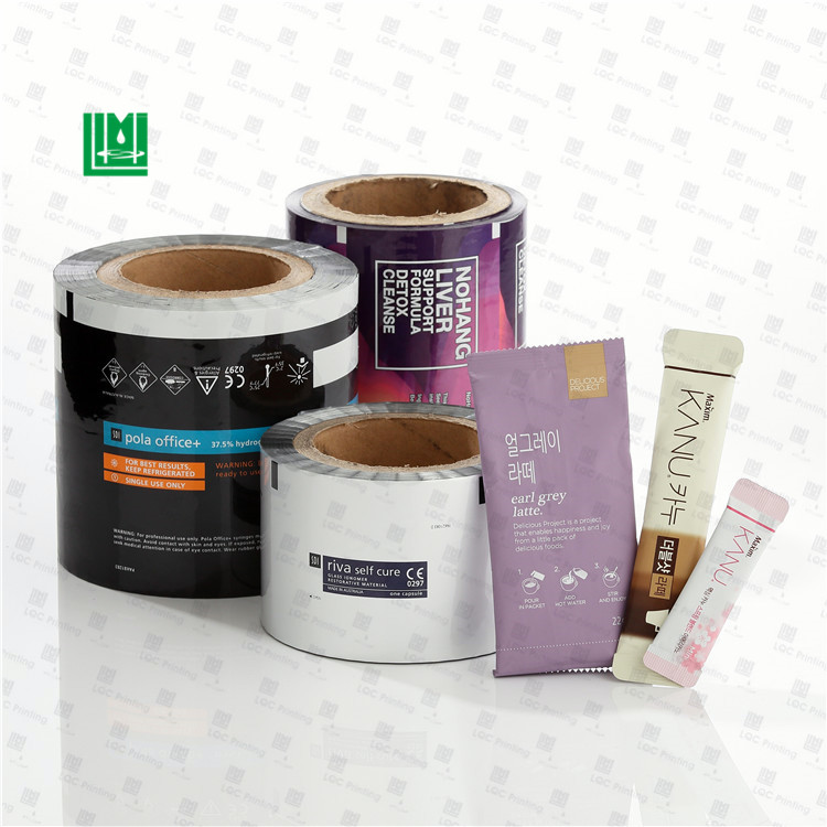 Aluminum Snack Packaging Film Roll Printed Potato Chips eco friendly food packaging Potato Chips Packaging Film Roll Stock
