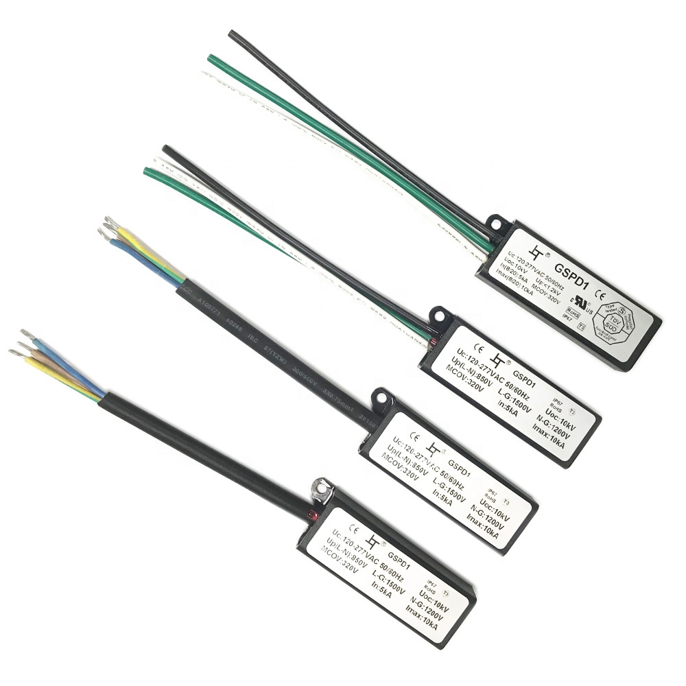 10kV 10kA SPD LED устройство защиты от перенапряжения освещение Защита от перенапряжения