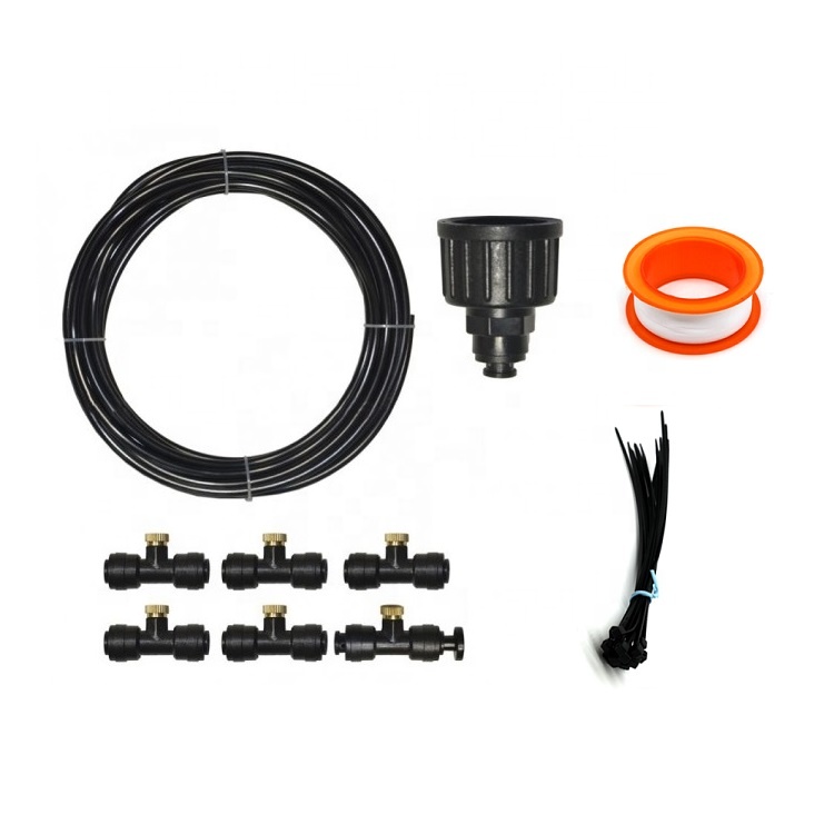 restaurant outdoor pressure mist maker misting cooling system