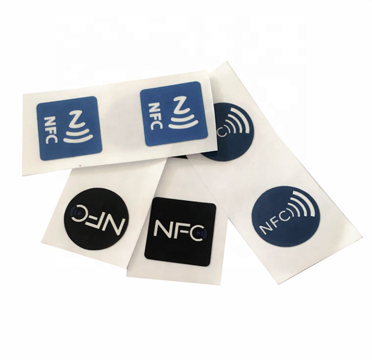 ISO14443A Пользовательские Печати nfc стикер водонепроницаемый rfid этикетки клей смарт-тег