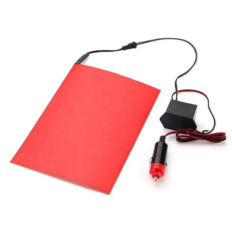 Hight brightness electrolimunescent decorative led Flexible el panel el backlight sheet for indoor using
